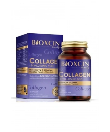 Bioxcin Beauty Collagen Hyluronic Acid 30 Tablet