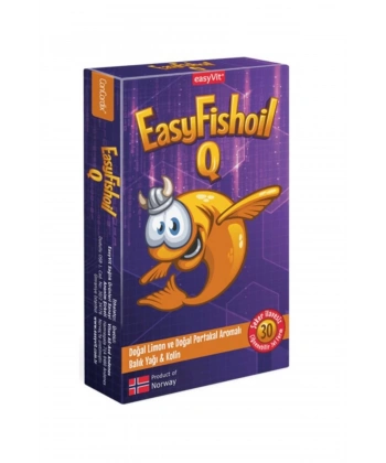 Easyvit Easy Q Kids Çiğnenebilir Jel 30 Lu