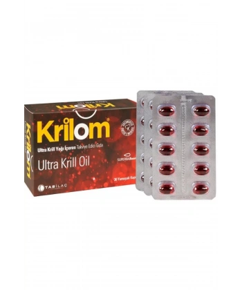 Krilom Ultra Krill Oil 30 Yumuşak Kapsül