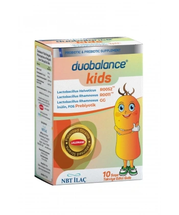 Nbt İlaç Duobalance Kids Prebiyotik & Probiyotik 10 Saşe