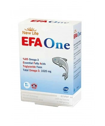 Newlife Efa One Omega 3 Balık Yağı 45 Kapsül
