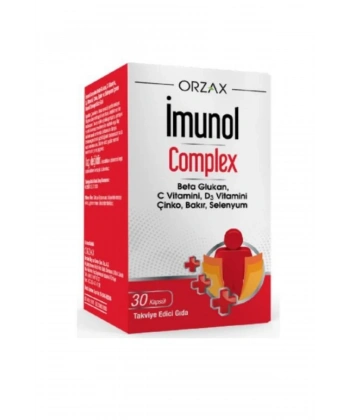Orzax Imunol Complex Beta Glukan 30 Kapsül