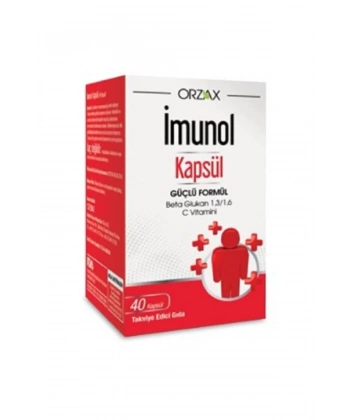 Orzax Imunol Takviye Edici Gıda 40 Kapsül