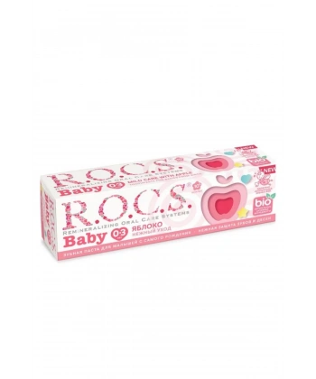 Rocs Baby Diş Macunu Elma Püresi 0-3 Yaş 35 Ml