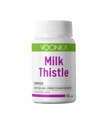 Voonka Milk Thistle Complex Gıda Takviyesi 62 Kapsül