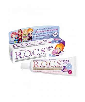 Ro cs Kids 4-7 Balon Sakızı Diş Macunu 35 ml