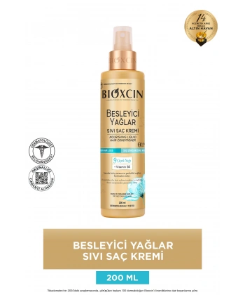 Bioxcin Besleyici Yağlar Sıvı Saç Kremi 200 ml
