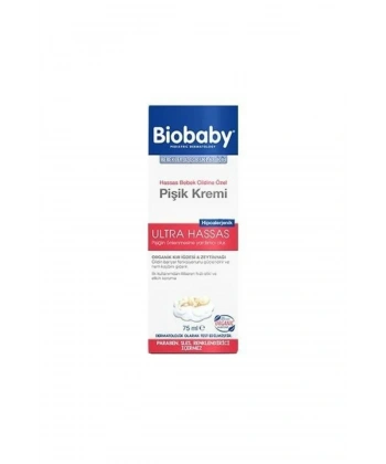 Biobaby Ultra Hassas Pişik Giderici Krem 75 ml