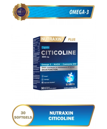 Nutraxin Sitikolin 30 Kapsül
