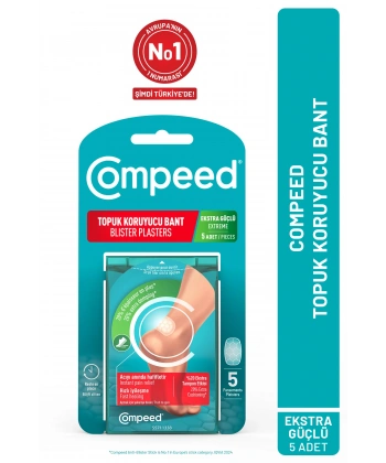 Compeed Topuk Koruyucu Bant Extra Güçlü 5li