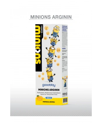 Goodday Minions Arginin Multivitamin Minarel Şurup 150 ml