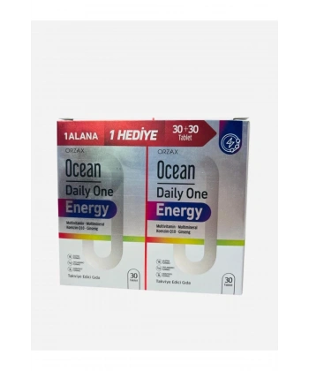 Ocean Daily One Energy 30+30 Tablet - 1 Alana 1 Hediye