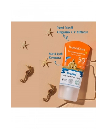 B-Good Care Çocuk Yüz & Vücut Güneş Kremi SPF50+ 150 ml