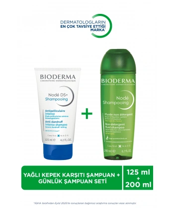 Bioderma Node Ds+ Cream Shampoo 125 ml + Bioderma Node Fluid Shampoo 200 ml
