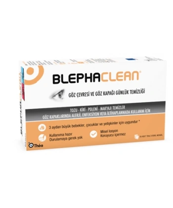 Blephaclean Steril Göz Pedi 20li
