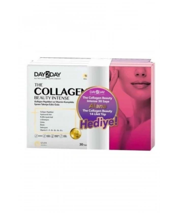 Day2day The Collagen Beauty Intense 30 Şase +Beauty Likit Tüp 14lü Hediye