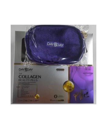 Day2day The Collagen Beauty Plus 30 Tüp + Makyaj Çantası Hediyeli