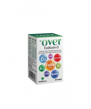 Dr. Over Folikolin D 30 Tablet