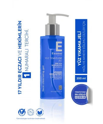 Esomed Akneli Cilt Temizleme Jeli 200 ml