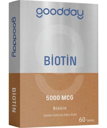 Goodday Biotin 5000 mcg 60 Tablet