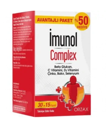 İmu nol Complex 45 Kapsül