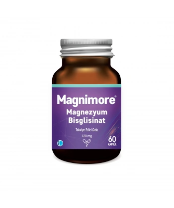 Magnimore Magnezyum Bisglisinat 60 Kapsül