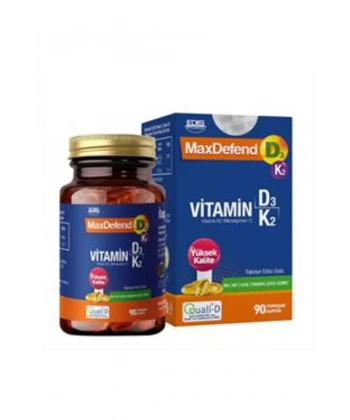 Maxdefend D3 K2 90 Kapsül