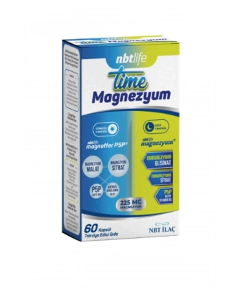 Nbt Life Time Magnezyum 60 Kapsül