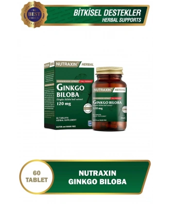 Nutraxin Ginkgo Biloba 60 Tablet