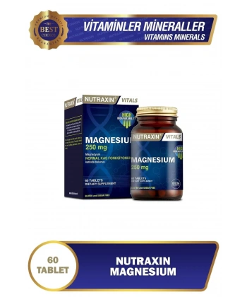 Nutraxin Magnesium 250 mg 60 Tablet