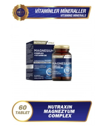 Nutraxin Magnesium Complex Vitamin B6 60 Tablet