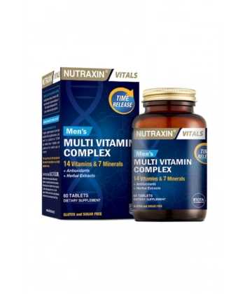 Nutraxin Mens Multi Vitamin Complex 60 Tablet
