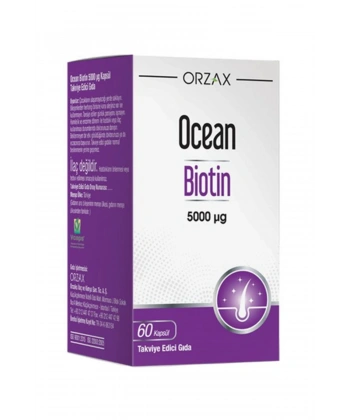 Ocean Biotin 5000 mcg 60 Kapsül