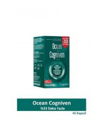 Ocean Cogniven 40 Kapsül - %33 Daha Fazla Etiketli
