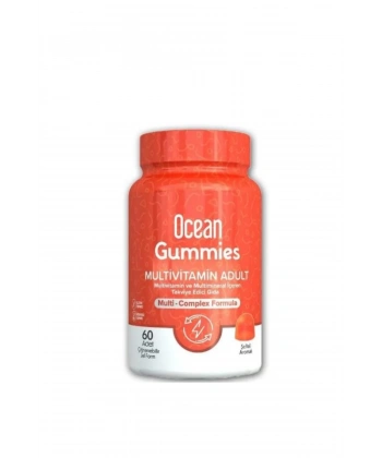 Ocean Gummies Multivitamin Adult 60 Çiğnenebilir Jel Form
