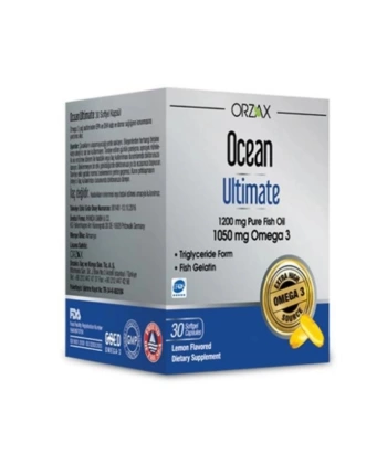 Ocean Ultimate Balık Yağı 30 Kapsül