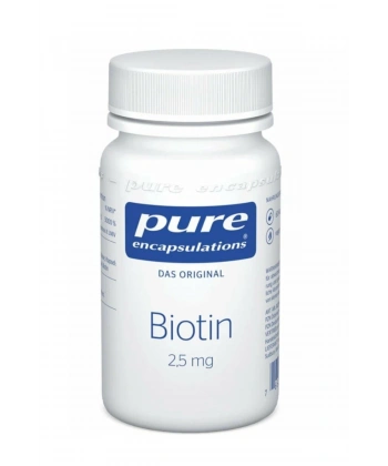 Pure Encapsulations Biotin 2,5 mg 60 Kapsül