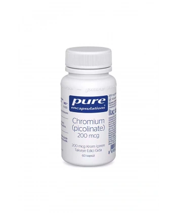 Pure Encapsulations Chromium Picolinate 200 mcg 60 Kapsül 11/2025 miadlı