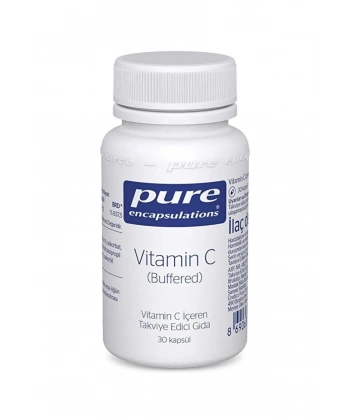 Pure Encapsulations Vitamin C Buffered 30 Kapsül