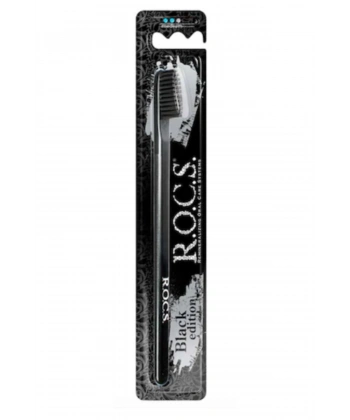 Rocs Black Edition Diş Firçasi Medium Siyah Firça 1 Adet