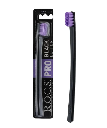 Rocs Pro 5940 Ultra Soft Diş Fırçası - Siyah Mor