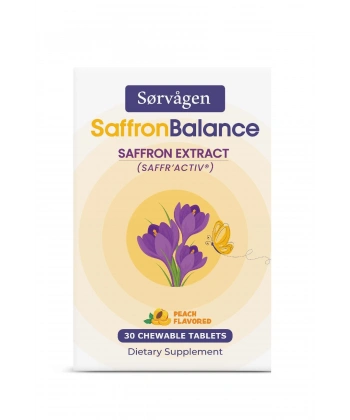 Sorvagen SaffronBalance Safran 30 Çiğneme Tableti