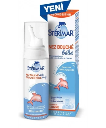 Sterimar Baby Burun Spreyi Blocked Nose Hipertonik Sprey 50 ml