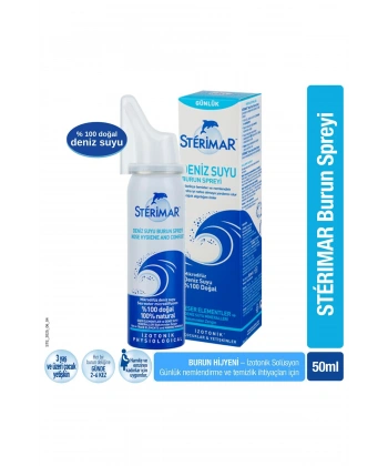 Sterimar Burun Spreyi Deniz Suyu 50 ml