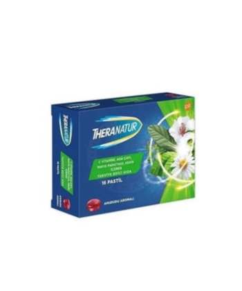 Theranatur Ahududu Aromalı 16 Pastil