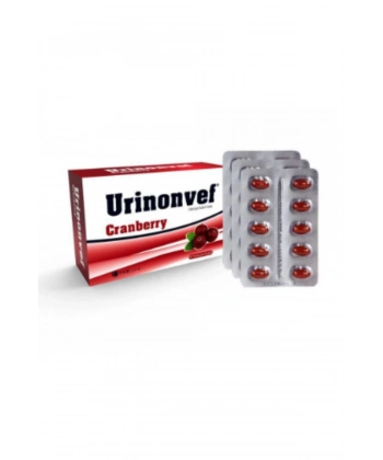 Urinonvef Cranberry 30 Yumuşak Kapsül
