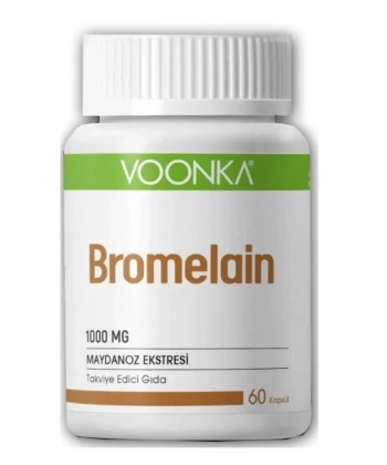 Voonka Bromelain 1000 mg 60 Kapsül