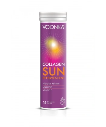 Voonka Collagen Sun 15 Effervescent Tablet
