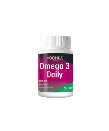 Voonka Omega 3 Daily 60 Yumuşak Kapsül