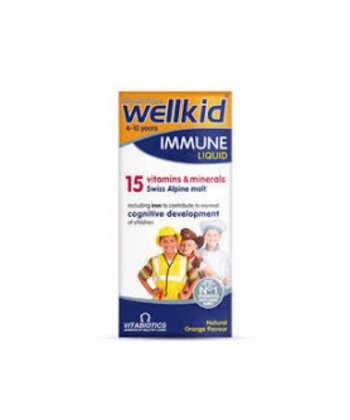 Wellkid İmmune Liquid 150 ml 09/2025 miadlı